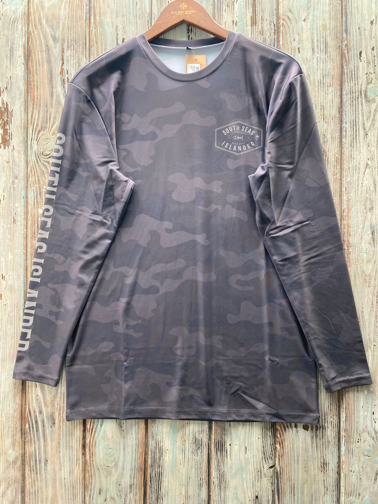 HEXA CAMO MEN LS SURF TEE