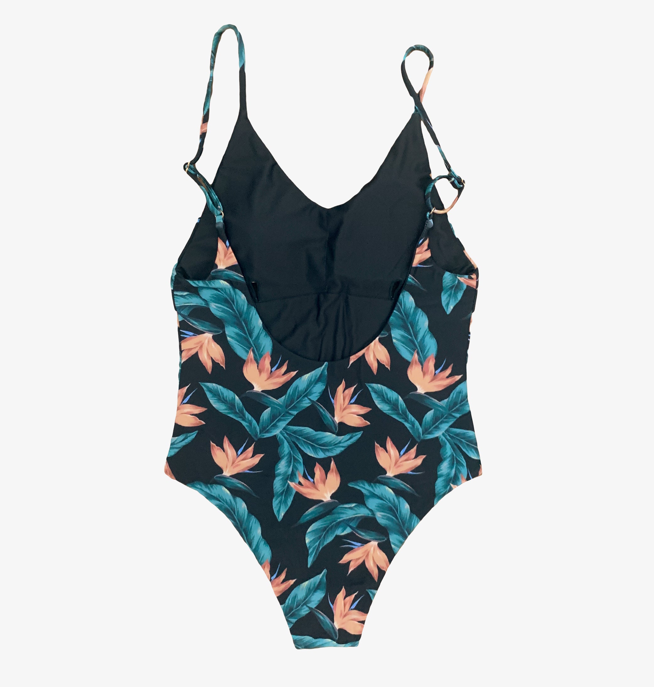 BIRD OF PARADISE BLUE SWIMSUIT